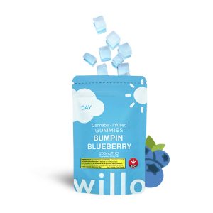 Willo 200mg THC Blueberry Gummies